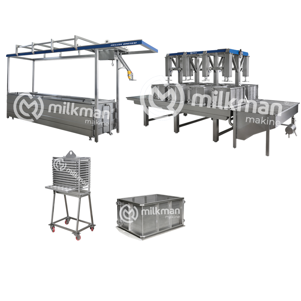 Hellim Peynir Üretim Hattı